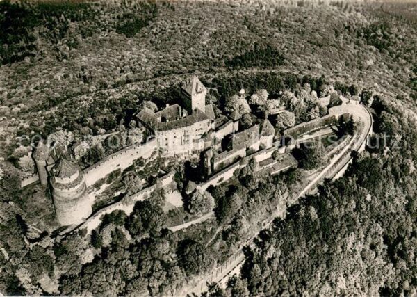 Bas Rhin Region Fliegeraufnahme Le Chateau du Haut-Koen