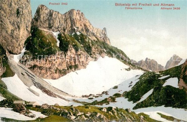 Boetzelalp IR mit Freiheit und Altmann Bergwelt Appen