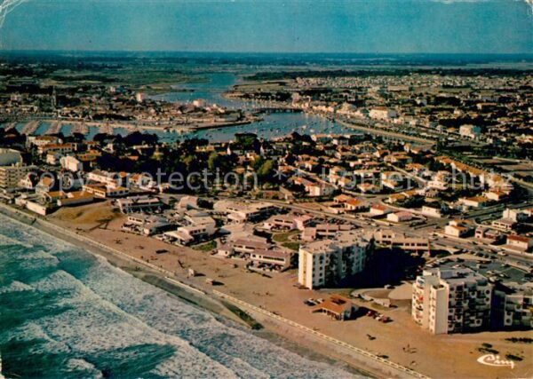 St-Gilles-Croix-de-Vie Vendee Fliegeraufnahme Village Merlin