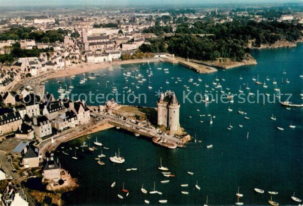 Saint-Servan Ille-et-Vilaine Fliegeraufnahme Hafen Panorama