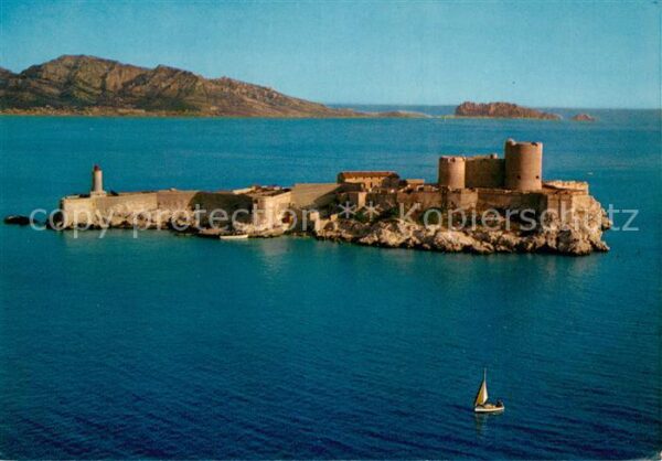 Marseille 13 Fliegeraufnahme Le Chateau d If
