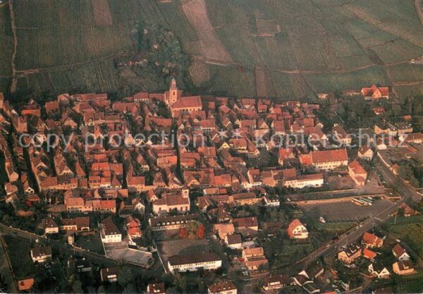 Riquewihr Haut Rhin Fliegeraufnahme