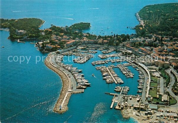 St-Jean-Cap-Ferrat Fliegeraufnahme Hafen