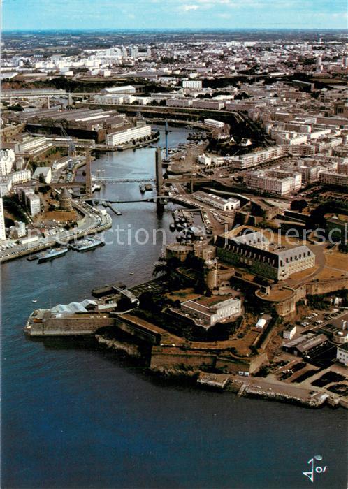 Brest 29 Fliegeraufnahme L entree de la Penfeld