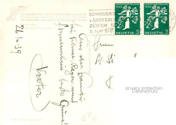 Exposition Zuerich ZH Eischerstube – Bild 2