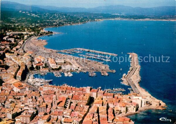 Saint Tropez Var Vue aérienne Côte d Azur