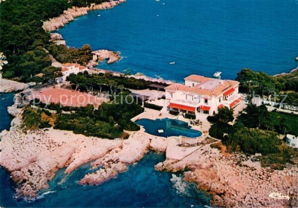 Cap d Antibes Aigues Marines vue aérienne