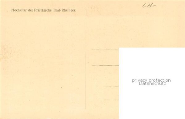 Thal Rheineck SG Hochaltar d. Pfarrkirche – Bild 2