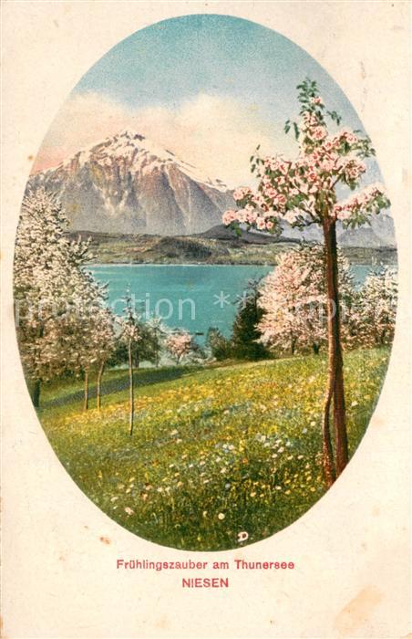 Niesen Frühlingszauber am Thunersee