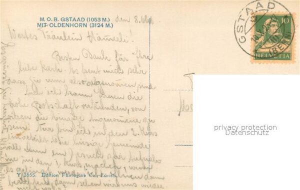 Gstaad BE mit Oldenhorn – Bild 2