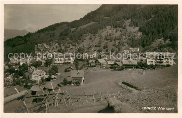 Wengen  BE Panorama