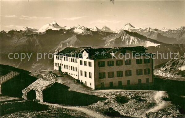 Gemmipass 2322m VS Hotel Wildstrubel mit Walliseralpen