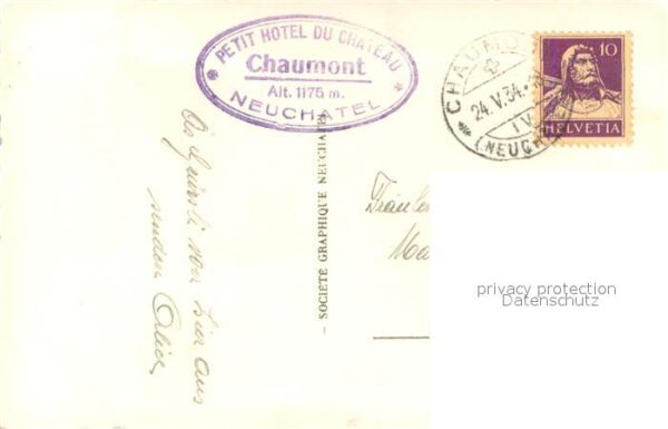 Chaumont NE et les Alpes – Bild 2