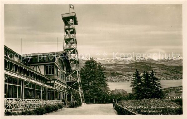 Uetliberg ZH Restaurant Uto Kulm Panorama