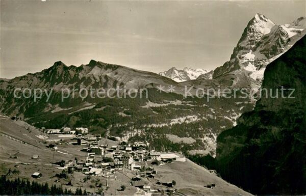 Muerren BE Lauberhorn Wetterhörner Eiger