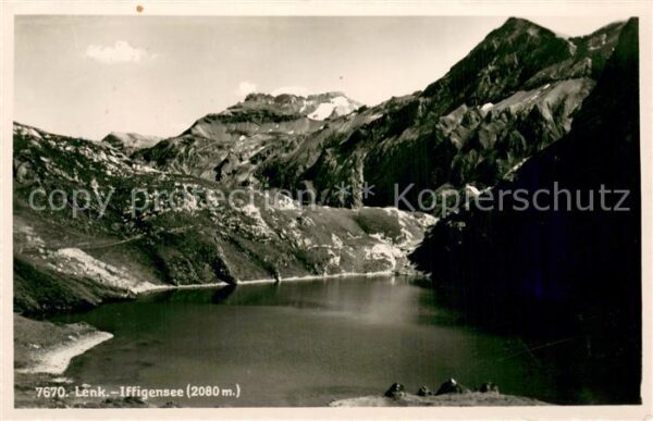 Lenk Simmental Iffigensee Panorama