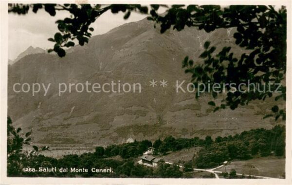 Monte Ceneri TI Panorama Militärsache