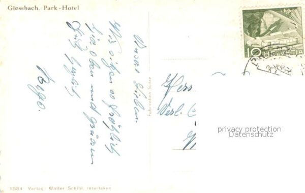 Giessbach BE Park Hotel – Bild 2