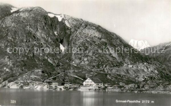 Grimsel Stausee Hotel Grimsel Passhöhe