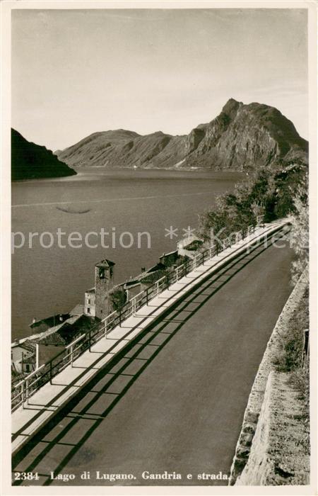 Gandria Lago di Lugano e strada