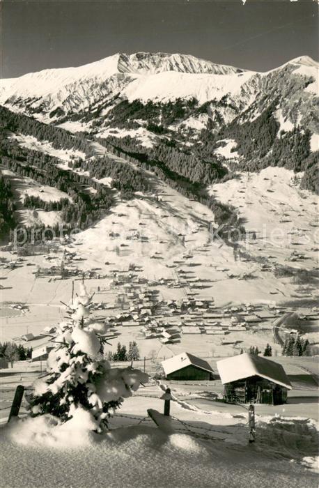 Lenk Simmental mit Wistätthorn und Dürrenberghorn