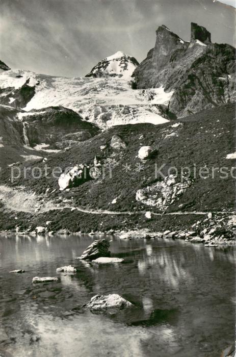 Stechelberg Oberhornsee mit Tschingelhorn Wetterhor
