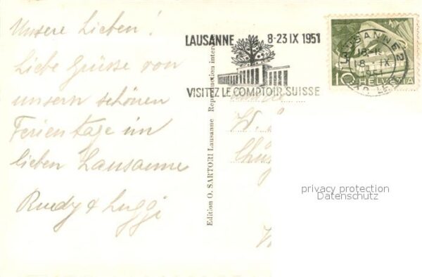 Ouchy Lausanne VD La rade – Bild 2