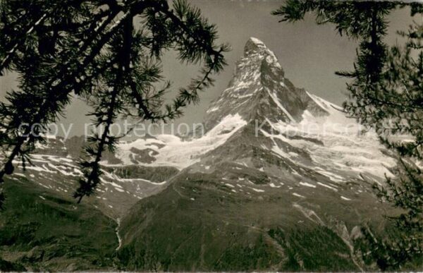 Zermatt VS Blick vom Findelen aufs Matterhorn