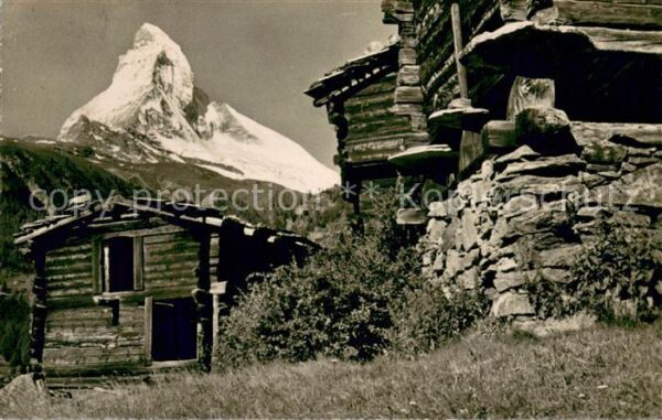 Zermatt VS Walliser Stadel am Fusse des Matterhorn