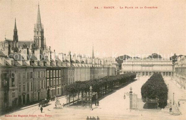 Nancy 54 La Place de la Carriere