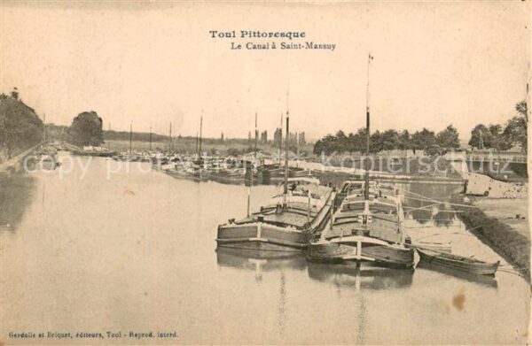 Toul 54 Le Canal a Saint Mansuy