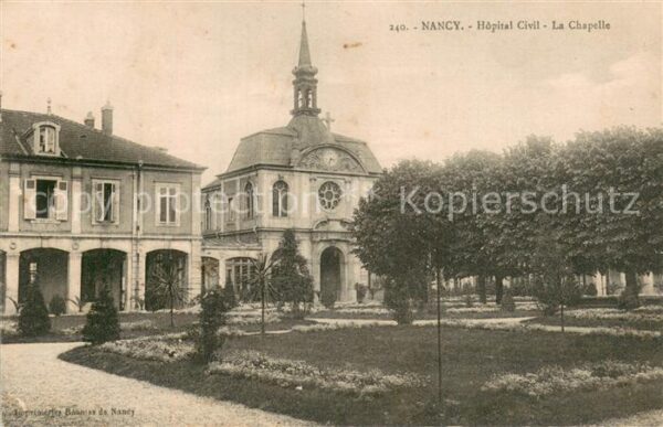Nancy 54 Hopital Civil La Chapelle