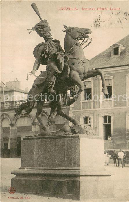 Luneville 54 Statue du General Lasalle