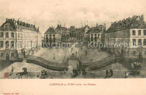 Luneville 54 Le Chateau