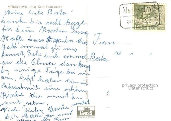 Moerschwil Kath Pfarrkirche Inneres – Bild 2