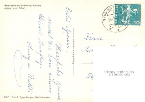 Rorschach Bodensee SG Fliegeraufnahme mit Horn und Arbon – Bild 2