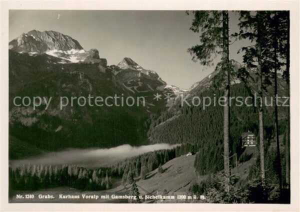 Grabs SG Kurhaus Voralp mit Gamsberg und Sichelk