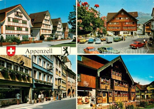 Appenzell IR Malerische Dorfpartien Feldpost
