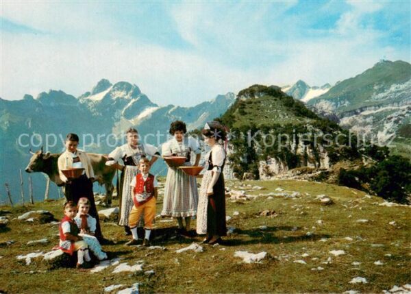 Ebenalp AI Blick zum Säntis Altmann und Schäfler T