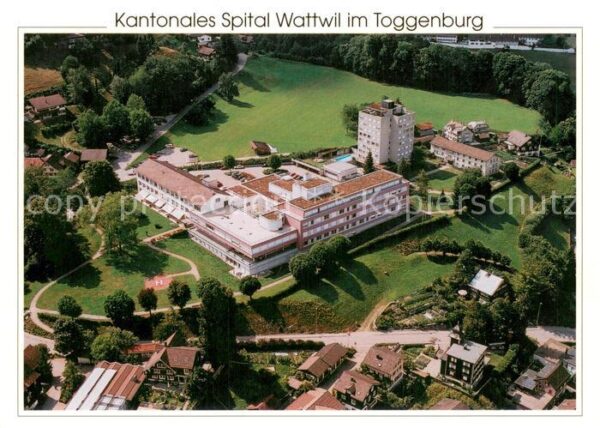 Wattwil Kantonales Spital Wattwil Fliegeraufnah