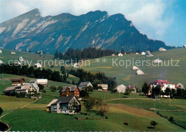 Amden SG Chrischonaheim mit Leistkamm