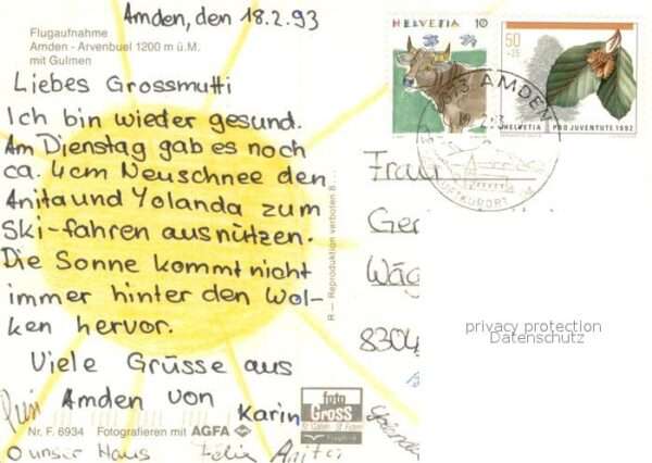 Amden SG Arvenbuel mit Gulmen – Bild 2