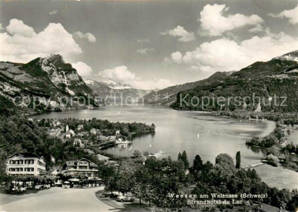 Weesen Walensee Strandhotel du Lac