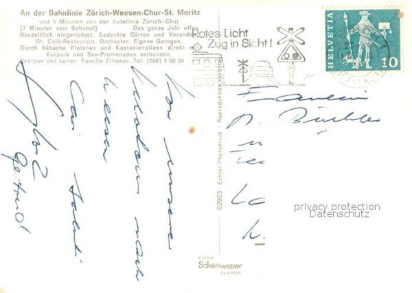 Weesen Walensee Strandhotel du Lac – Bild 2