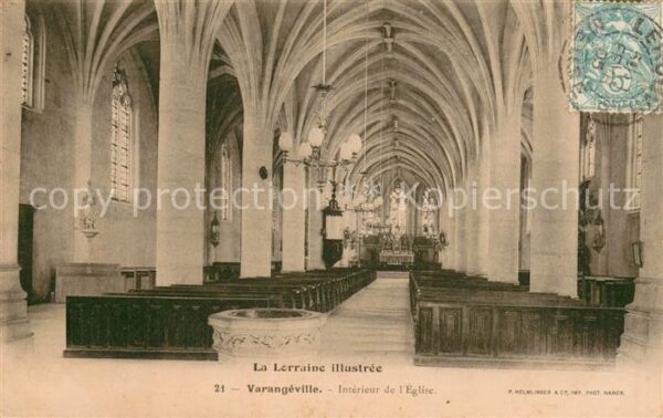 Varangeville Eglise interieure