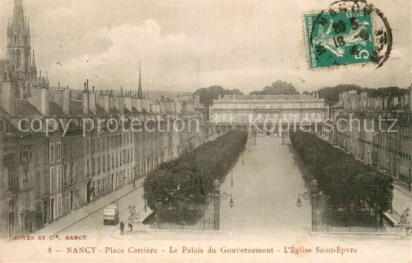 Nancy 54 Place Carriere Le Palais du Gouvernemen
