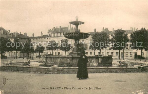 Nancy 54 Place Carnot Le Jet d_Eau