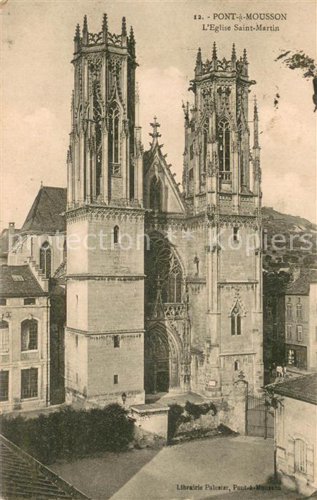 Pont-a-Mousson 54 Eglise Saint Martin