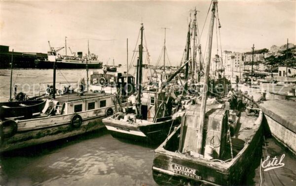 Boulogne 62-sur-Mer Le Port de Peche