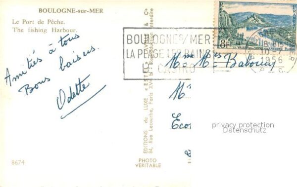 Boulogne 62-sur-Mer Le Port de Peche – Bild 2